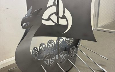 Restored by shot blasting