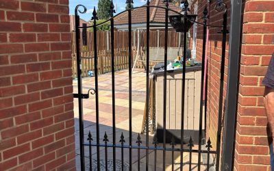 Restored Garden Iron Gate