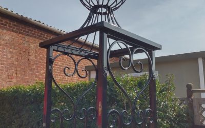 Garden furniture brought back to life…