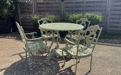 Another Garden Furniture Set Completed